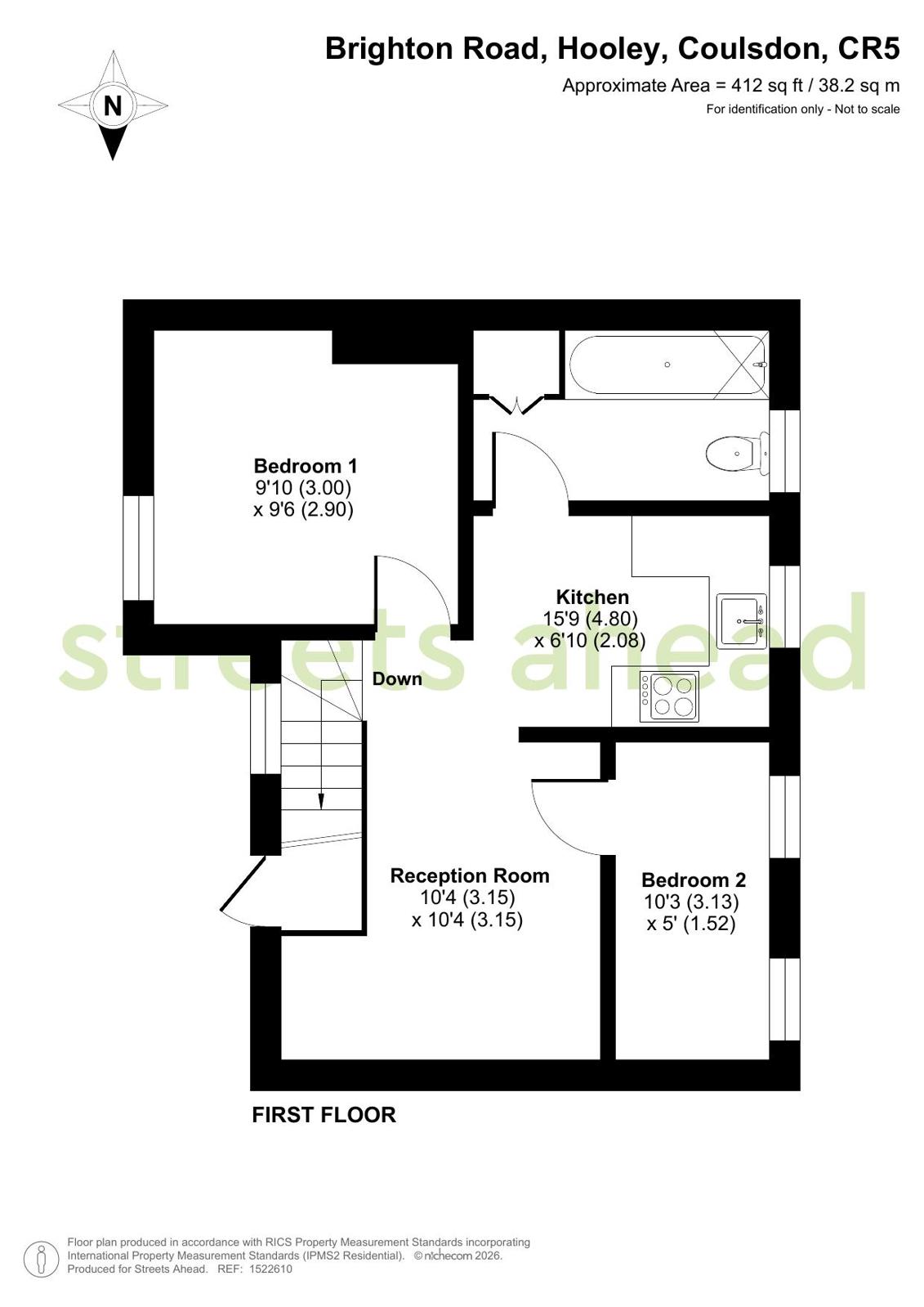 cousah_cou260144_flp_00.jpg Brighton Road, Hooley, Coulsdon, Surrey floor plan 1