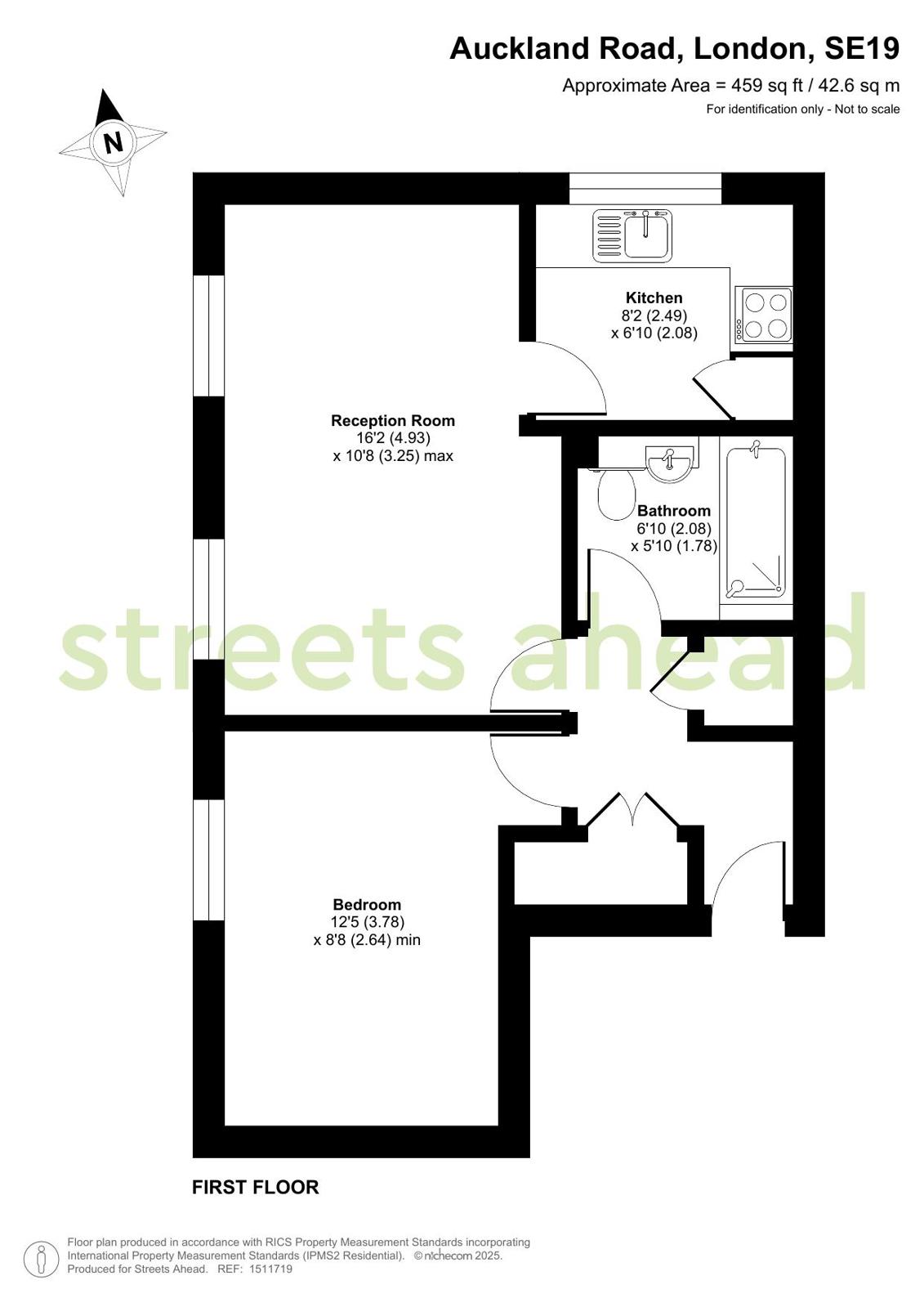 Auckland Road, London floor plan 1