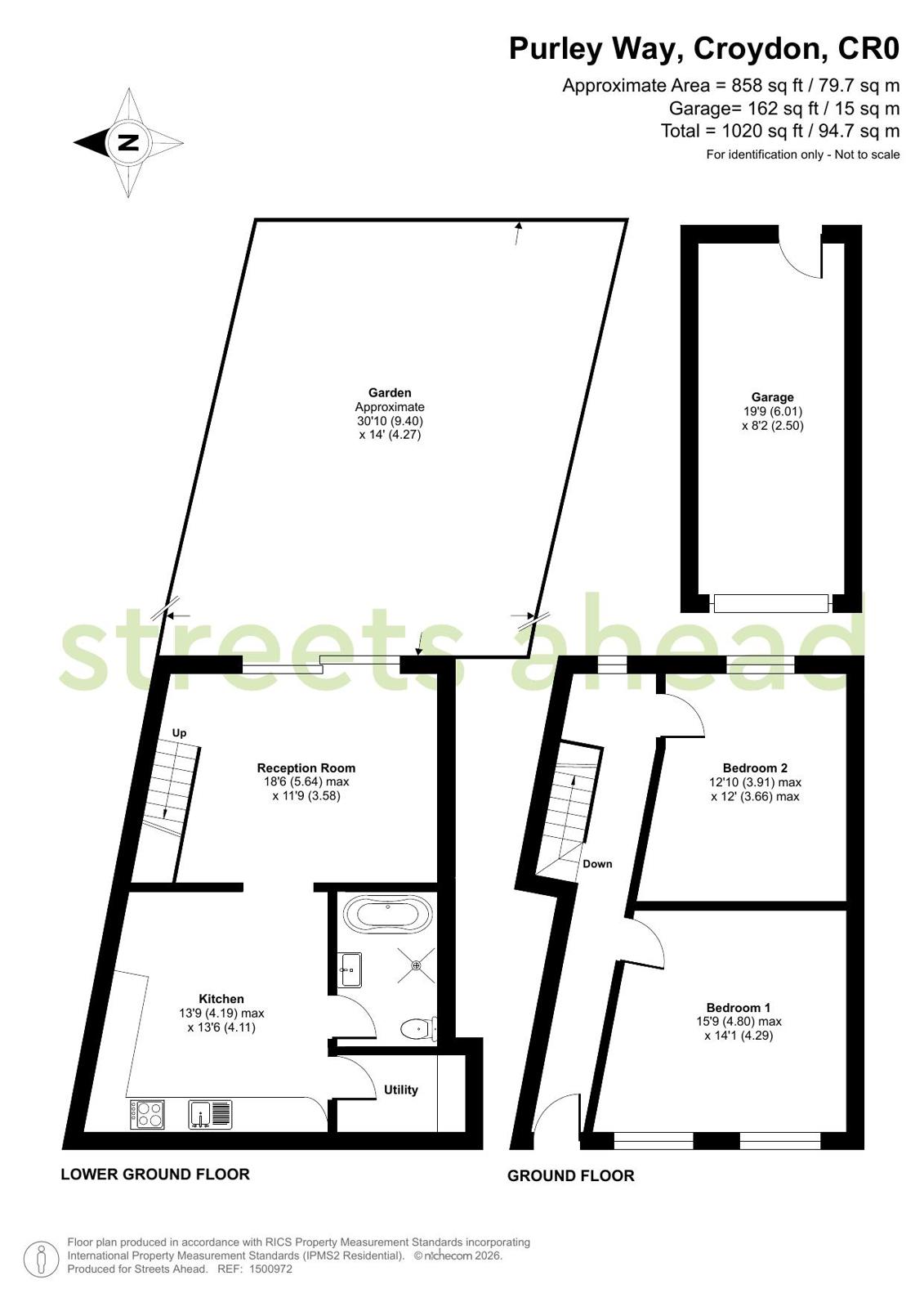 Purley Way, Croydon floor plan 1