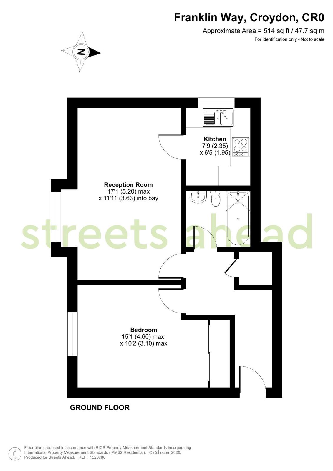 Franklin Way, Croydon floor plan 1