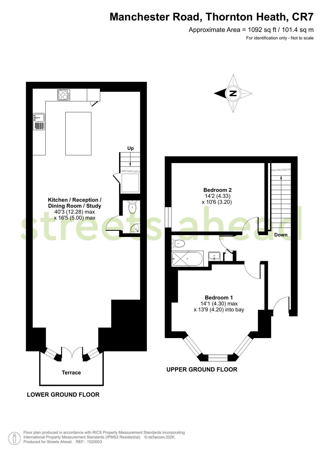 Manchester Road, Thornton Heath floor plan 1